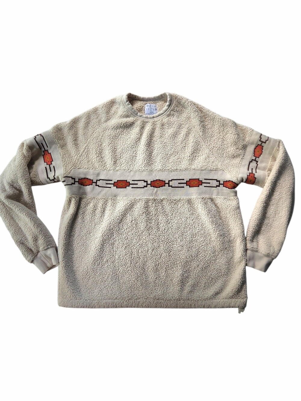 Urban Outfitters Aztec Southwest Sherpa Pullover Sz L